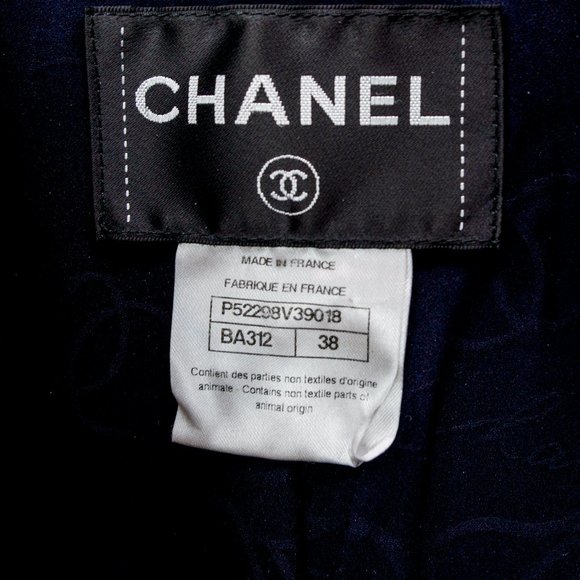 Chanel Navy Wool Mod Coat - Picture 11 of 14